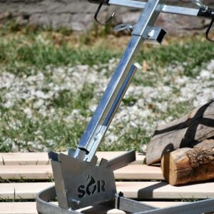 Heavy duty Iron Cross Argentinian asador grill Made in Argentina - Premium Argentine Grill - Parrilla Asado