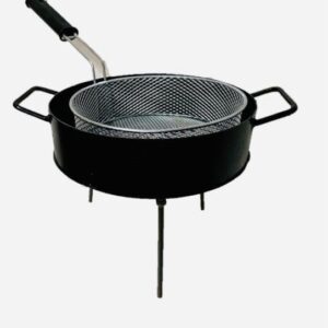 Luxury Argentine Disco de Arado + fryer basket - Argentina Paellera - BBQ Parrilla Asado