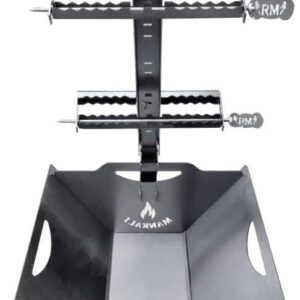 Heavy duty Argentinian asador grill Made in Argentina - Premium Argentine Grill - Parrilla Asado - Fully disassembled. Size XL