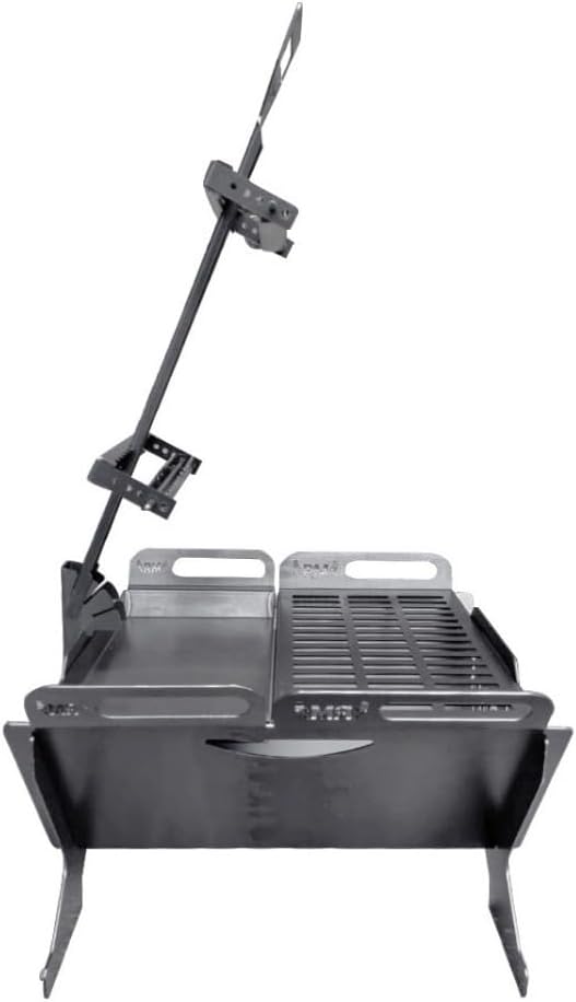 Heavy duty Argentinian asador grill Made in Argentina - Premium Argentine Grill - Parrilla Asado - Fully disassembled. Size XL - Image 2