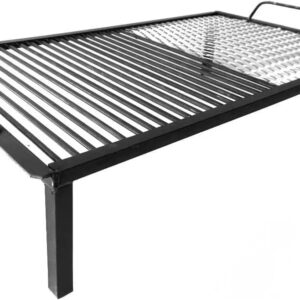 Premium Argentine Grill - Iron Argentina Grill - BBQ Parrilla Asado- grill with handle