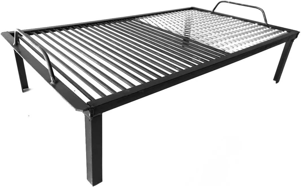 Premium Argentine Grill + Brazier + Fire tools - Iron Argentina Grill - BBQ Parrilla Asado- grill with handle. - Image 2